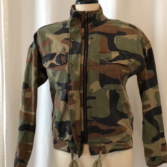 Lucky Brand Camo Utility Jacket. Size XS. - Picture 7 of 13